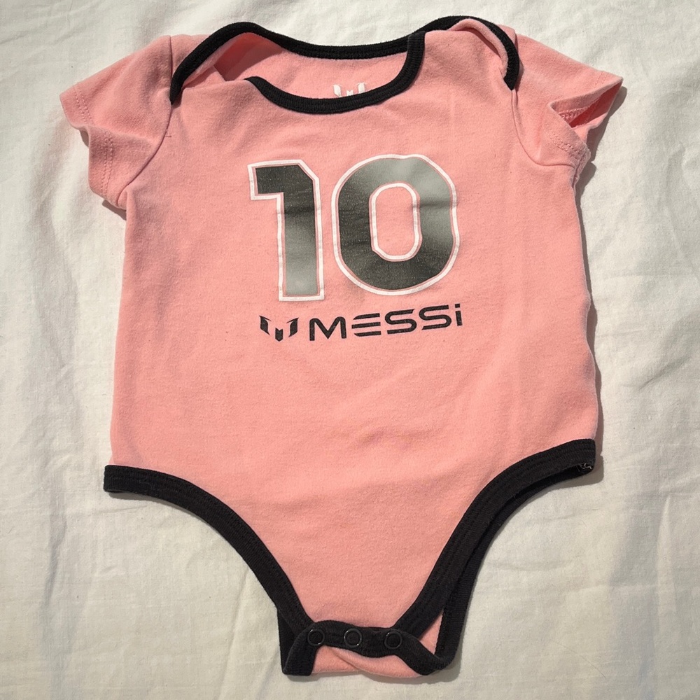 6-12M Messi onesie